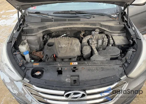 2016 Hyundai Santa Fe Sport from USA, damaged, VIN 5XYZTDLB9GG323261